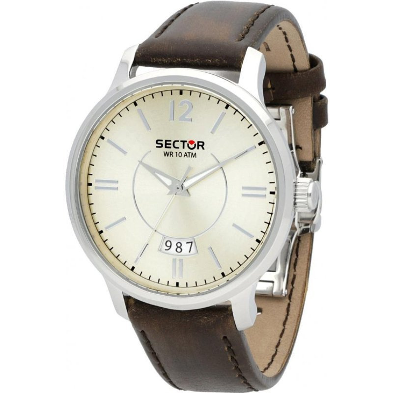 Sector 640 Inox Horloge 42mm