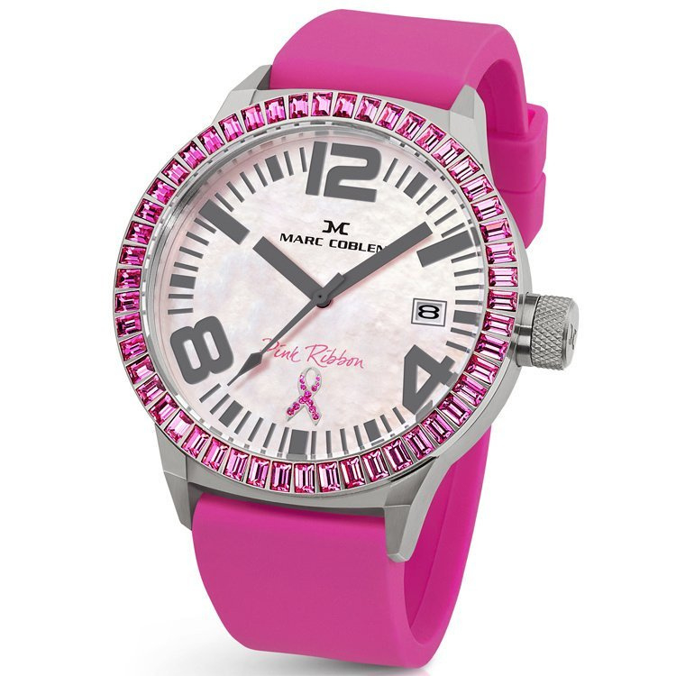 Marc Coblen MC45PR1 Pink Ribbon Horloge 45mm