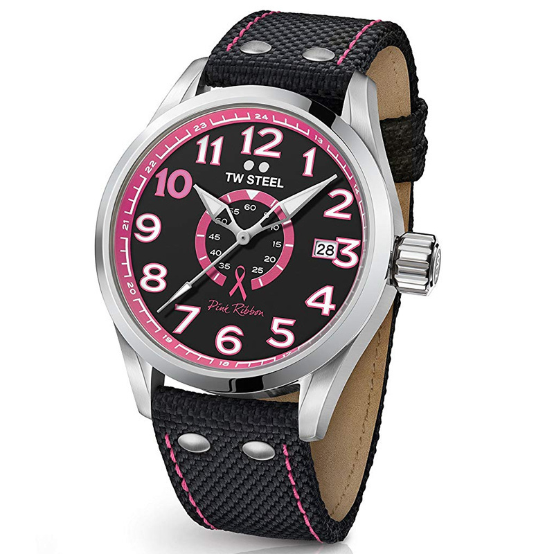 TW Steel TW973 Volante Pink Ribbon Special Edition 45mm