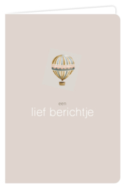 Een lief berichtje