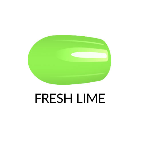 Nail lacquer gel finish Fresh Lime