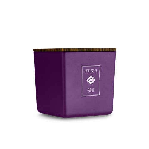 Luxury Scented Candle Utique Violet Oud 180g