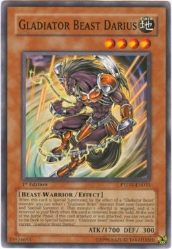 Gladiator Beast Darius - Unlimited - PTDN-EN031