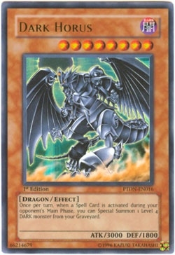 Dark Horus - 1st. Edition - PTDN-EN016