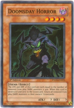 Doomsday Horror - 1st. Edition - PTDN-EN022