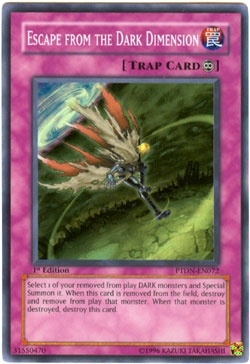 Escape from the Dark Dimension - 1st. Edition - PTDN-EN072
