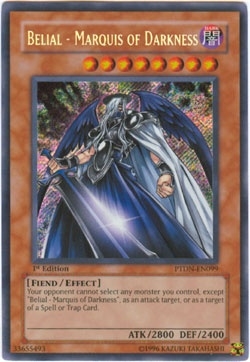 Belial - Marquis of Darkness - Unlimited  - PTDN-EN099