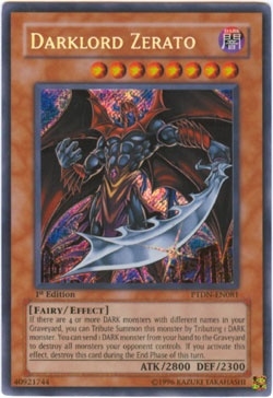 Darklord Zerato - 1st. Edition - PTDN-EN081