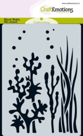 Ocean - Plants - Stencil A6