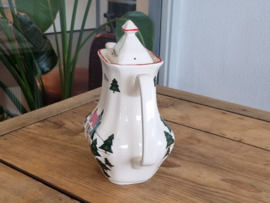 Engels Mason's Christmas Village 1983 Kerstservies Koffiepot