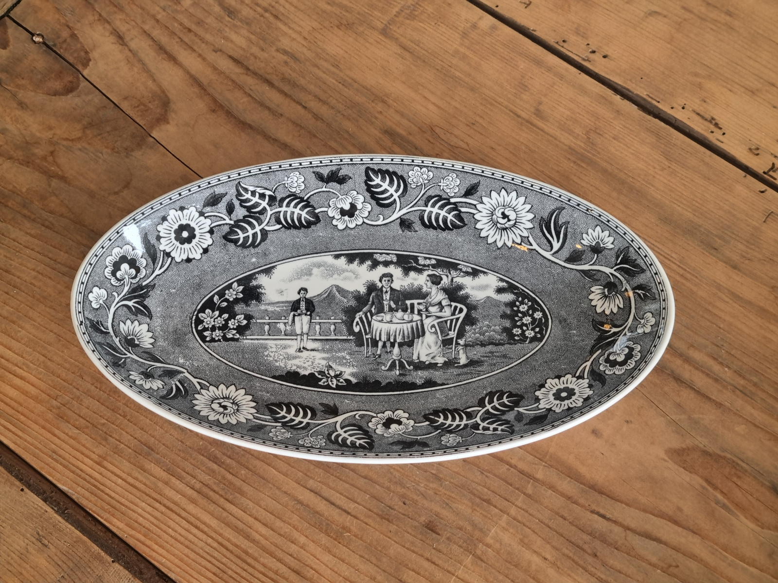 Tea Drinker zwart Societe Ceramique Schaaltje 26 cm