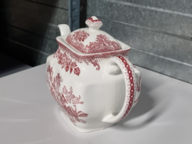 Engels rood Enoch Wedgwood Asiatic Pheasants Theeservies 5-pers.