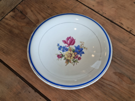 Sarreguemines decor Dolly Tazza op voet (laag model) 24,5 cm