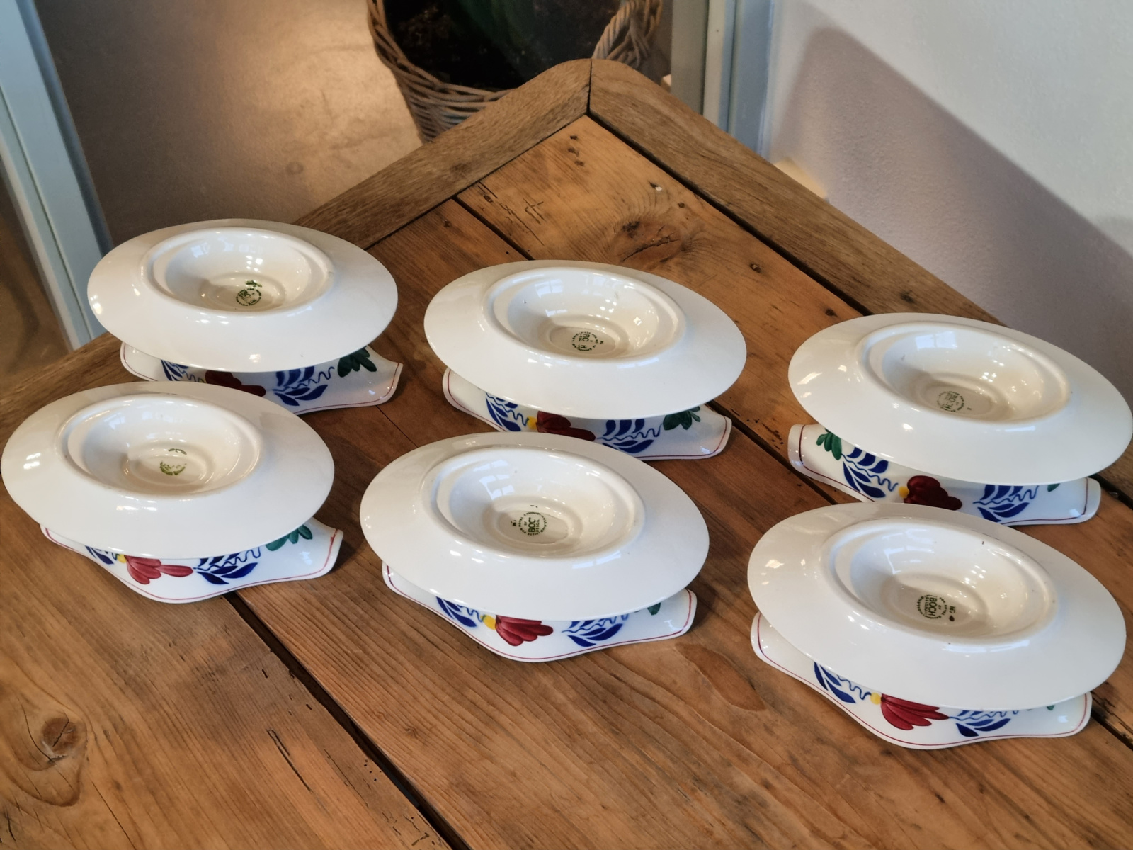 Boerenbont Boch set 6x sauskom of uniek dessertschaaltje
