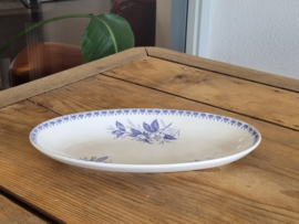 Société Céramique Cilla Lila ovale schaal 25,5 cm