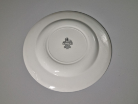 Engels blauw Churchill plat dinerbord 24 cm