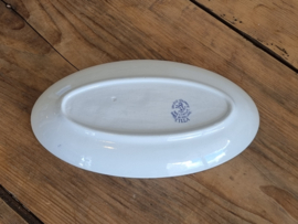 Société Céramique Cilla Lila ovale schaal 25,5 cm