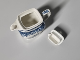 Villeroy en Boch Balmoral blauw kannetje met deksel