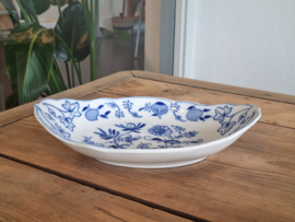 Zwiebelmuster Societe Ceramique Broodschuit Serveerschaal 30,5 cm