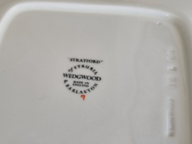 Wedgwood Stratford vierkante schaal 23 cm
