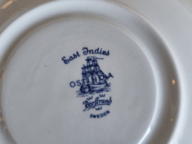 Rorstrand Ostindia East Indies Soepkom met schotel (Aardewerk)