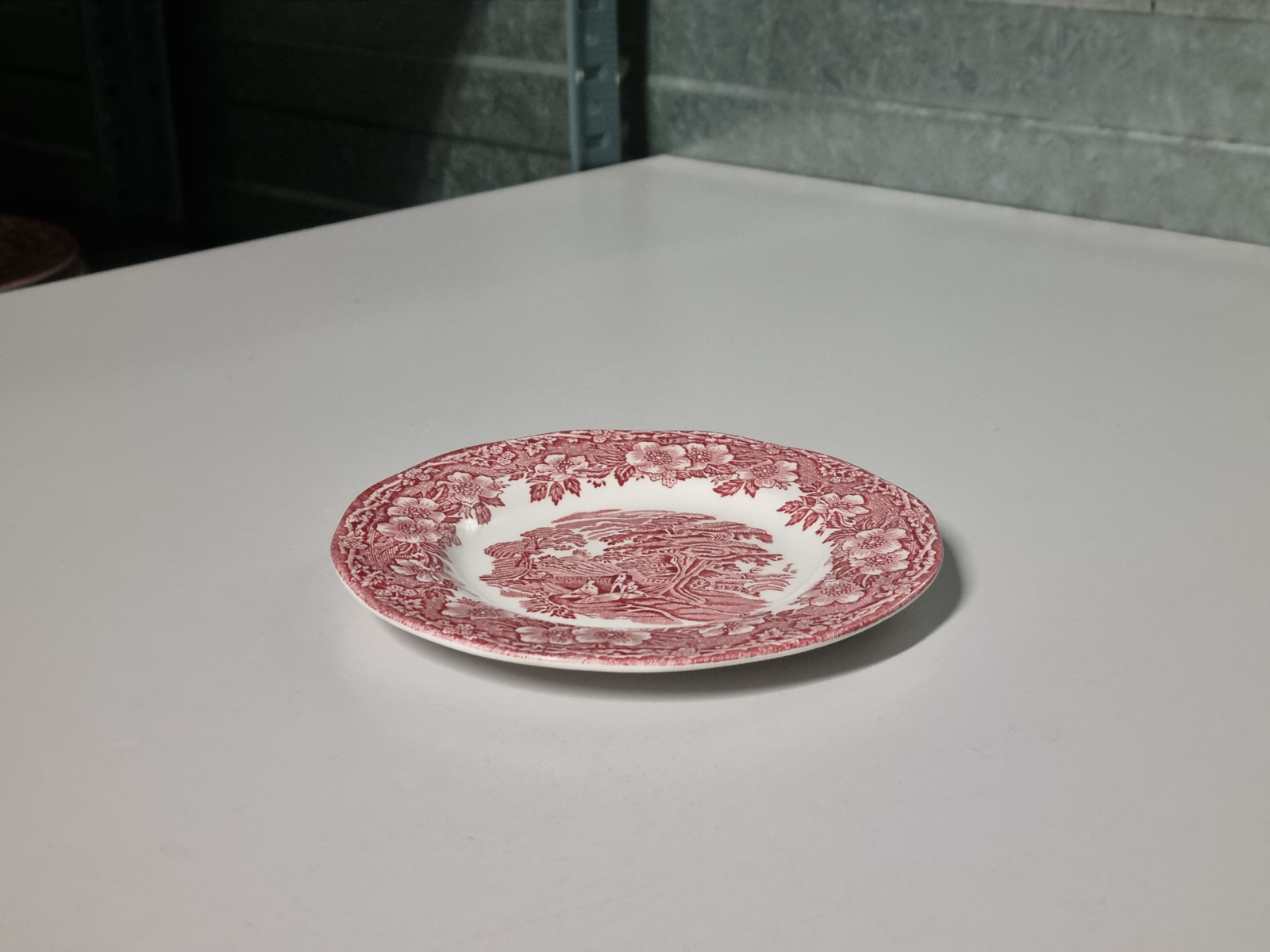 Engels rood Enoch Wedgwood Woodland Bordje 15 cm