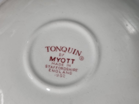 Engels rood Myott Tonquin Kop en schotel