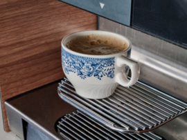 Villeroy en Boch Balmoral blauw koffie kop en schotel
