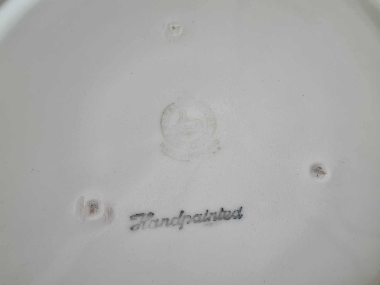 Oud Boerenbont Regout Pannenkoekenbord Serveerbord 30 cm