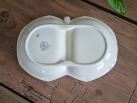 Boerenbont 418 Societe Ceramique Petit-Fourstel | Serveersetje (creme)