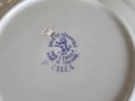 Société Céramique Cilla Lila diep pasta curry bord 23 cm