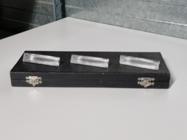 Set 12x Messenlegger van glas in originele doos
