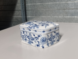Zwiebelmuster Regout Doos met deksel