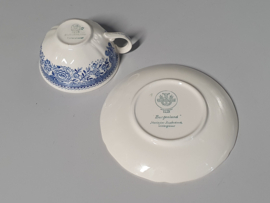 Villeroy en Boch Burgenland blauw Thee Kop en schotel Ø 9 cm (lager model)