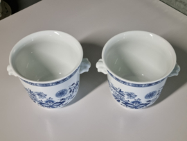 Zwiebelmuster Hutschenreuther set 2x Bloempot