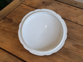 Petrus Regout Marines donkerblauw los deksel voor dekschaal terrine (hoekig model, zonsondergang)