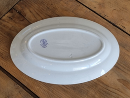 Société Céramique Cilla Lila ovale schaal 32 cm