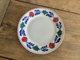 Oud Boerenbont Societe Ceramique 483a plat Dinerbord 24 cm