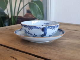 Rorstrand Ostindia East Indies Soepkom met schotel (Aardewerk)
