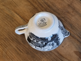 Boerenhoeve Zwart Societe Ceramique roomkannetje