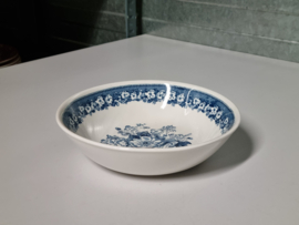 Villeroy en Boch Balmoral blauw schaal of diep bord voor bijv pasta- of rijstgerechten 20,5 cm