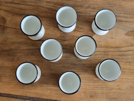 Petrus Regout Modest Set 8x Eierdopje