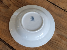 Société Céramique Bruges blauw diep pasta curry bord 23 cm