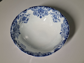 Boch BFK decor Dordrecht blauw hoge ronde schaal 29,5 cm