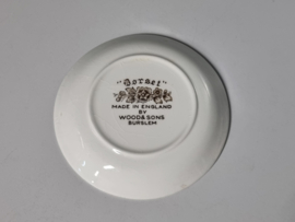 Engels bruin Wood & Sons Dorset Theezakjeslegger 11 cm
