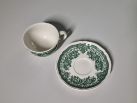 Villeroy en Boch Fasan groen thee kop en schotel