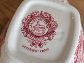 Balmoral Regout Royal Sphinx Aardewerk rood Theepot 1,1 liter
