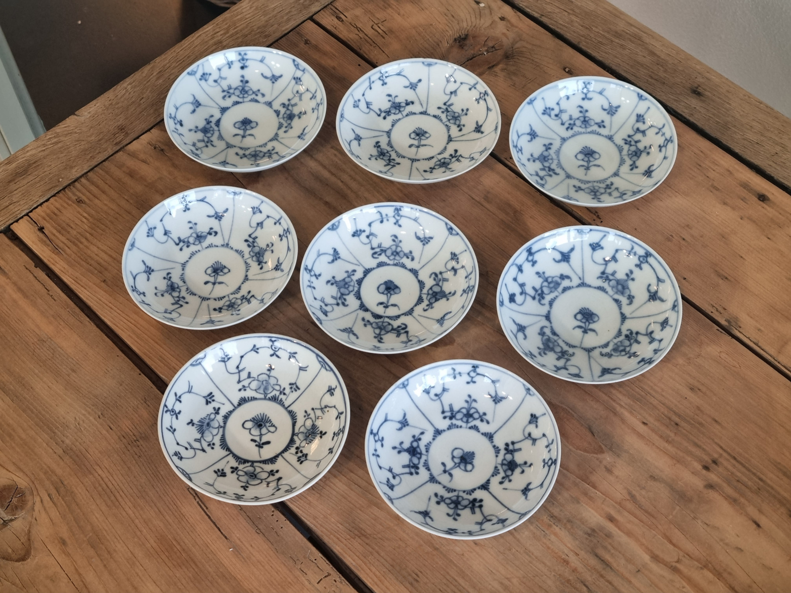 Saksch | Saks Furstenberg set 8x Kop en schotel