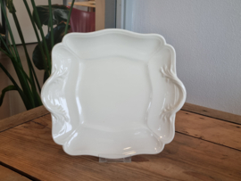 Wedgwood  Queen's Shape Queen's Plain Serveerschaal vierkant 24 cm