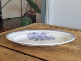 Société Céramique Cilla Lila ovale schaal 32 cm